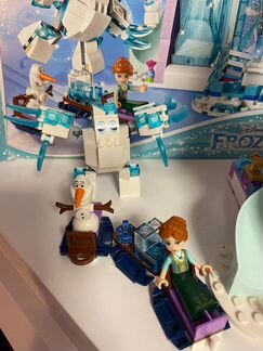 Lego Disney frozen волшебный ледяной замок Эльзы 4