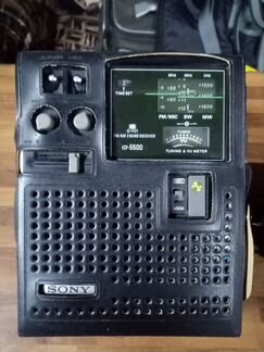 Винтажный радиоприемник sony ICF-5500