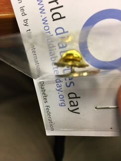 Значёк Диабетической организации