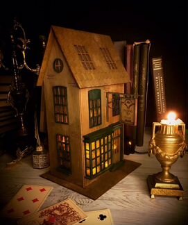 Лавка «Флориш и Блоттс» из Гарри Поттера