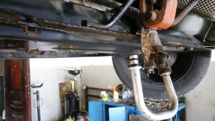 Обратка трубки гур фиеста, фьюжн, фокус, мазда