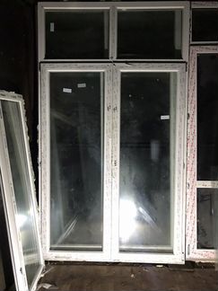Двойная Дверь пвх 270.1(211)(в) х154.9(ш) -2шт