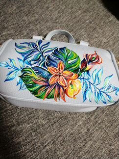 Сумка ручной росписи