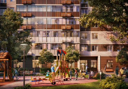 Квартира-студия, 28.6 м², 2/14 эт.