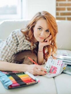 Евгения Липатова Курс Скетчинг маркерами