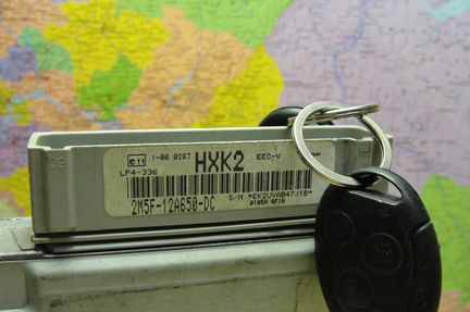 2M5F-12A650-DC LP4-336 PCM Эбу Focus + привязка