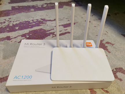 Роутер Wi-Fi Xiaomi Mi router 3 ac1200