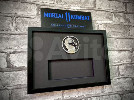 Логотип Mortal Kombat из Серебра