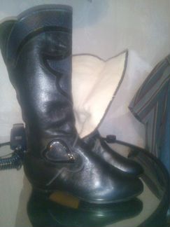 Сапоги новые натуральная кожа зима