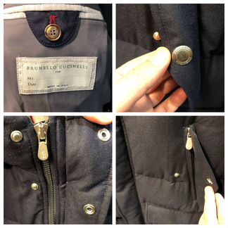 Пуховик новый Brunello Cucinelli кашемир оригинал