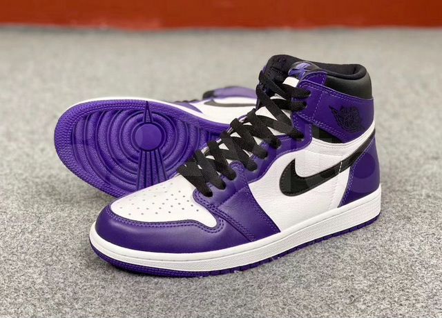 jordan air 1 court purple