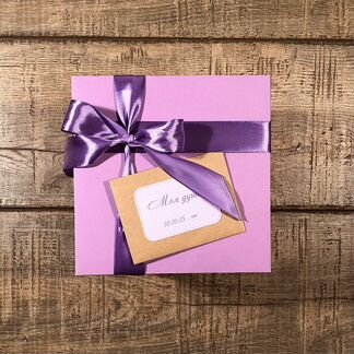 Открытка-коробочка с вашими фотографиями