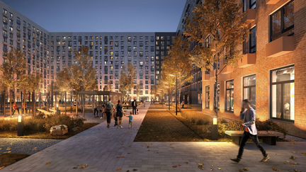 3-к квартира, 93.6 м², 15/33 эт.