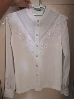 Белая школьная блузка Duwali от 146 до 152