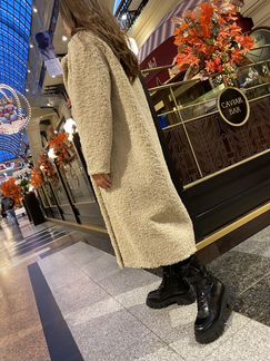 Шерстяное пальто тэдди, teddy coat, шуба, эко шуба