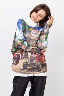 Классные свитшоты, Италия, oversize
