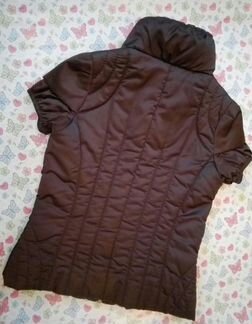 Жилет р.46 горький шоколад
