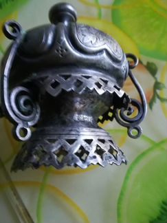 Лампада серебряная 84 проба.Антиквариат