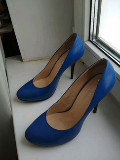 Туфли синие 39