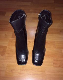 Ботильоны из натуральной кожи