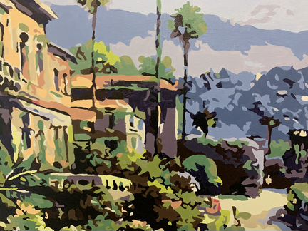 Картина по номерам на холсте