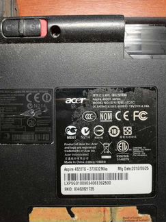Ноутбук Acer Aspire TimelineX 4820TG-373G32Miks