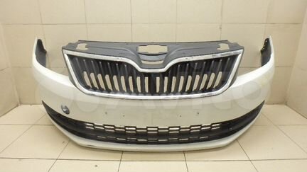 Бампер передний Skoda Rapid Шкода Рапид