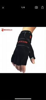 Перчатки для фитнеса бодибилдинга и тяжелой атлети