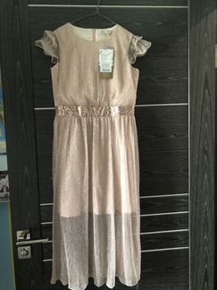 Детское розовое платье. Для торжеств и выступлений