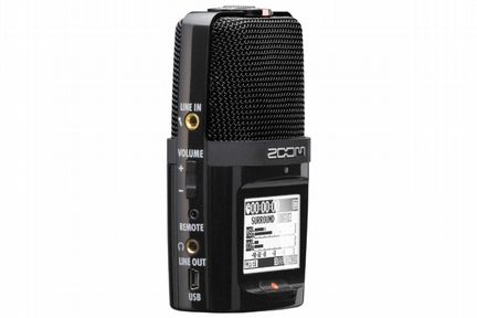 Рекордер ручной со стереомикрофоном Zoom H-2n