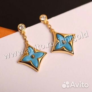 Золотые серьги