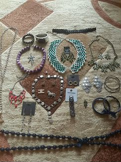 Бижутерия бусы серьги брослет кулон подвеска