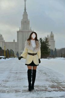 Екатерина шуба норковая с рысью