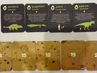 Карточки Динозавров, наклейки (Шамса)