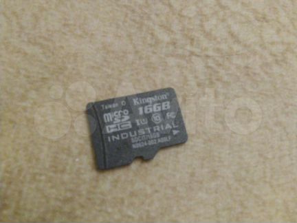 Карта памяти MicroSD Kingston 16 GB