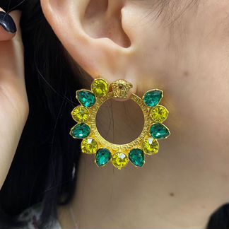 Серьги Versace