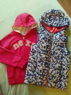 Жилет и толстовка 116 р