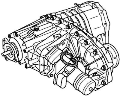 Коробка раздаточная Volkswagen Passat B3, B4