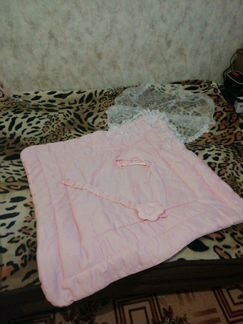 Конверт-одеяло на выписку демисезон