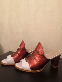 Босоножки/сабо Berkonty (натуральная кожа) 37 раз