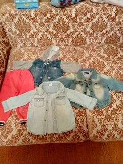 Джинсовые вещи для девочки