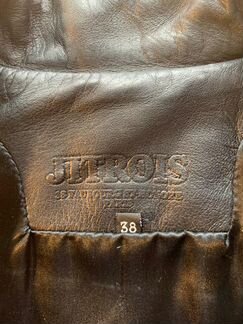 Куртка кожаная женская длинная Jitrois