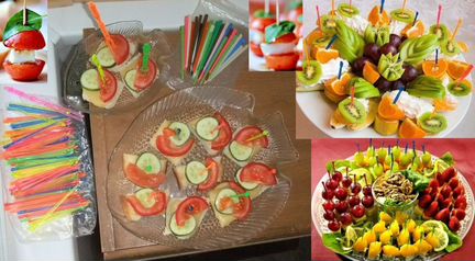 Шпажки и вилочки для канапе Новые и времен СССР