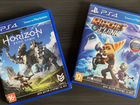 Игры PS4 Ratchet and clank + Horizon Zero Dawn