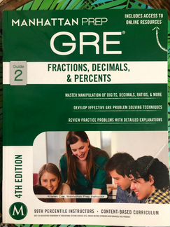 Комплект из 8 книг GRE Manhattan Prep