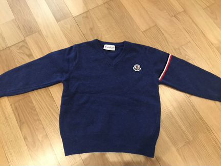 Джемпер moncler 104 см натуральная шерсть оригинал