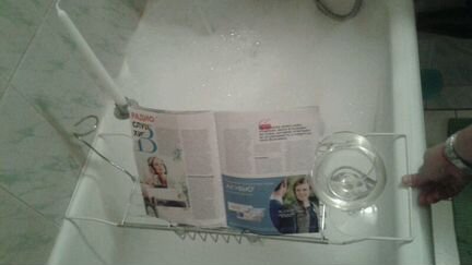 Полка для ванной