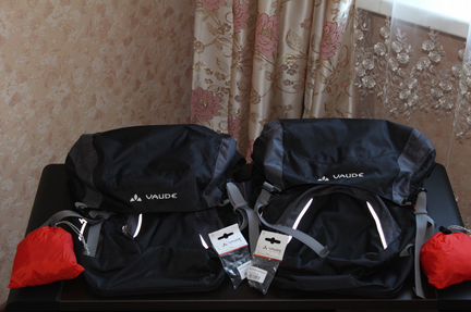 Велосумки Vaude Road Master Back + доп. крепления