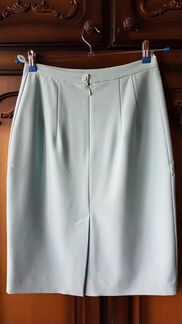 Юбка нежно-бирюзовая пэ-62, вискоза-33