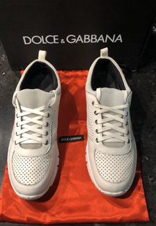 Кроссовки Dolce Gabbana оригинал белые новые